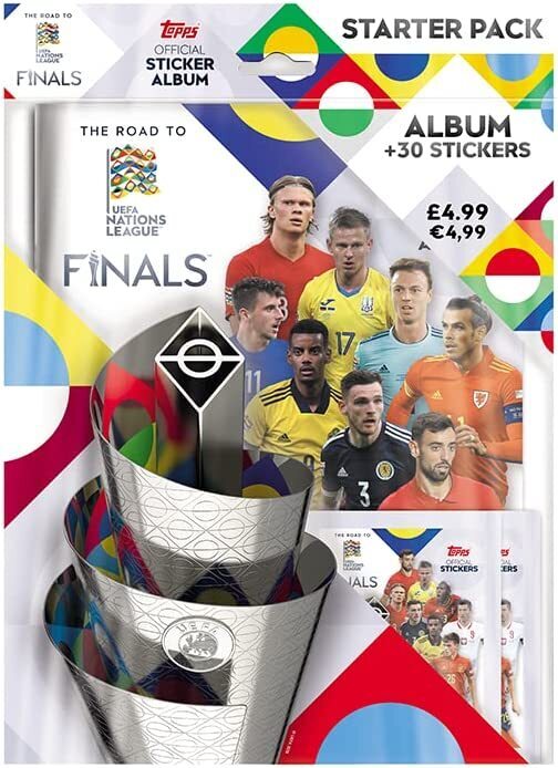 Road to UEFA Nations League Official Sticker Album (Starter Pack)