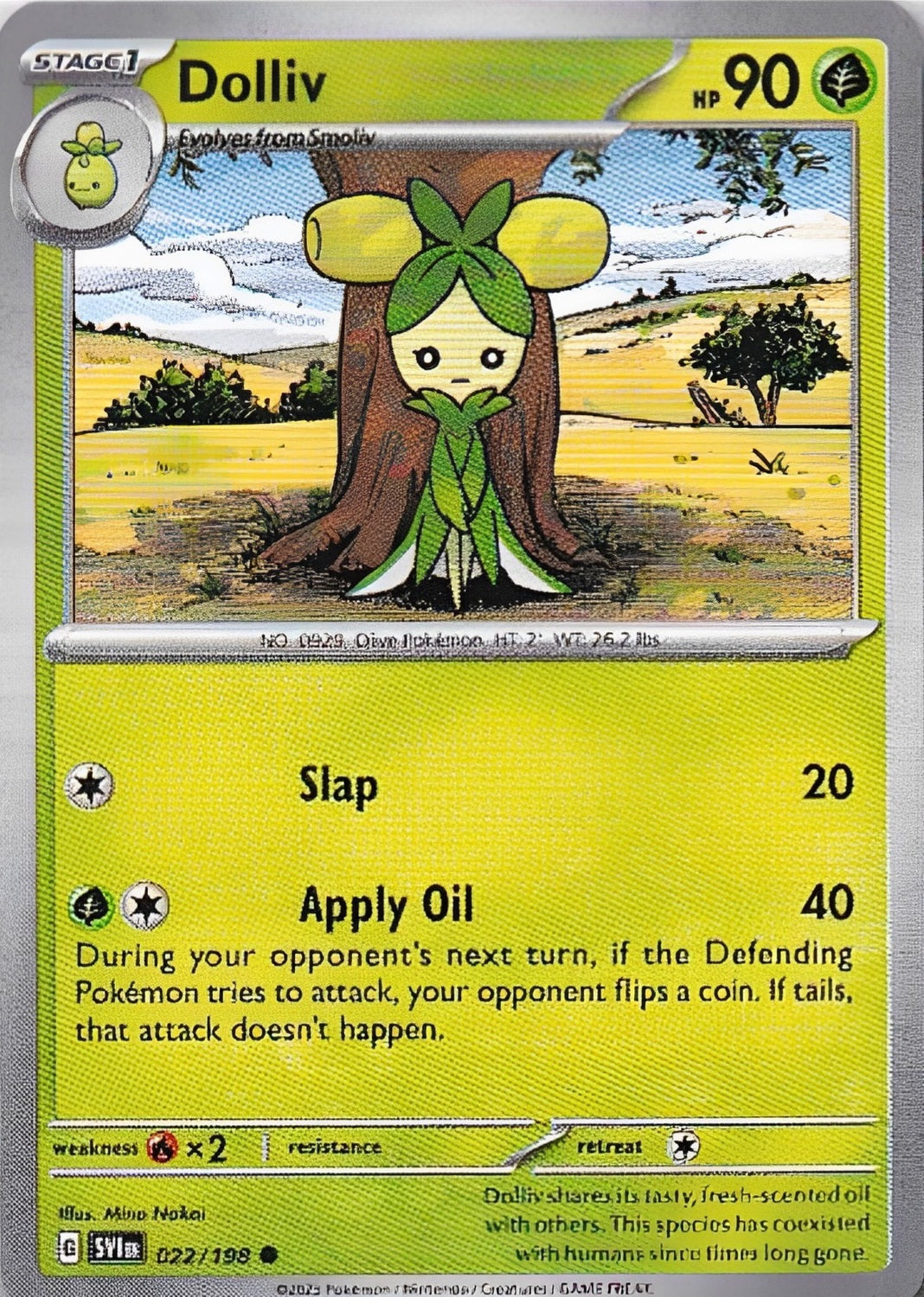 Scarlet & Violet Base Set 022/198 Dolliv