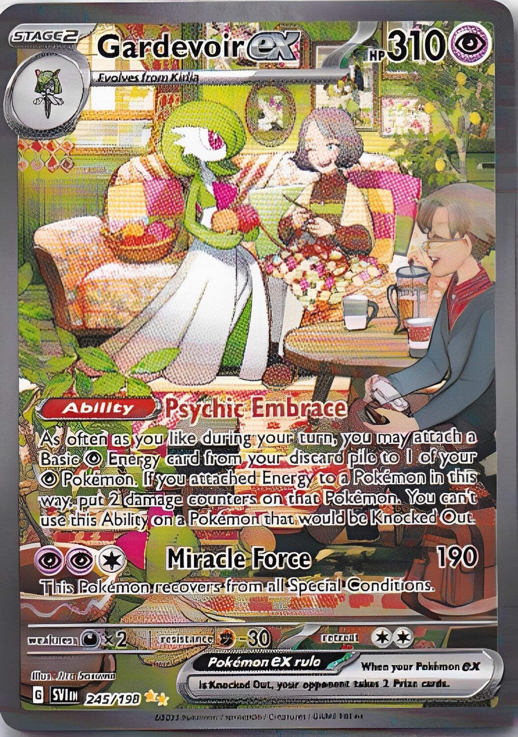 Scarlet & Violet Base Set 245/198 Gardevoir ex