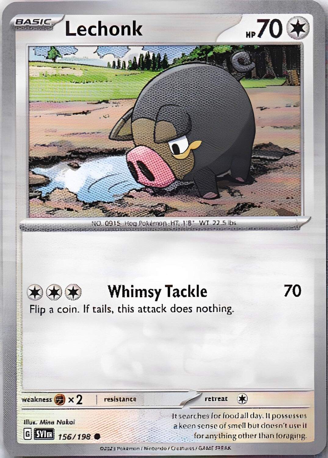 Scarlet & Violet Base Set 156/198 Lechonk