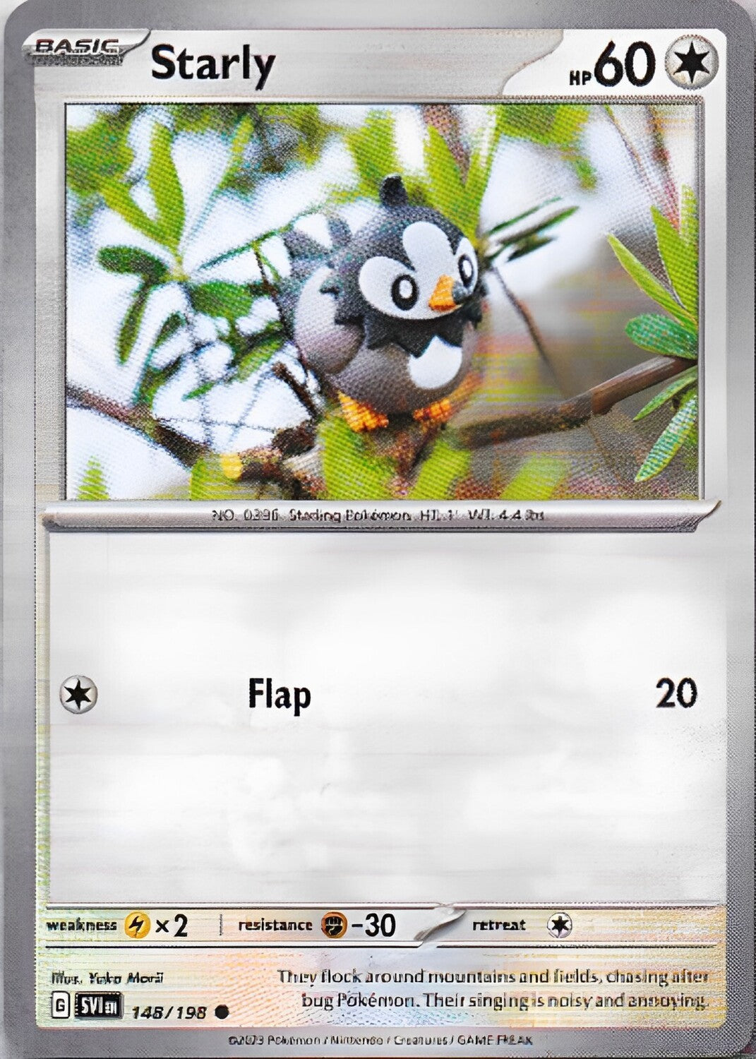 Scarlet & Violet Base Set 148/198 Starly