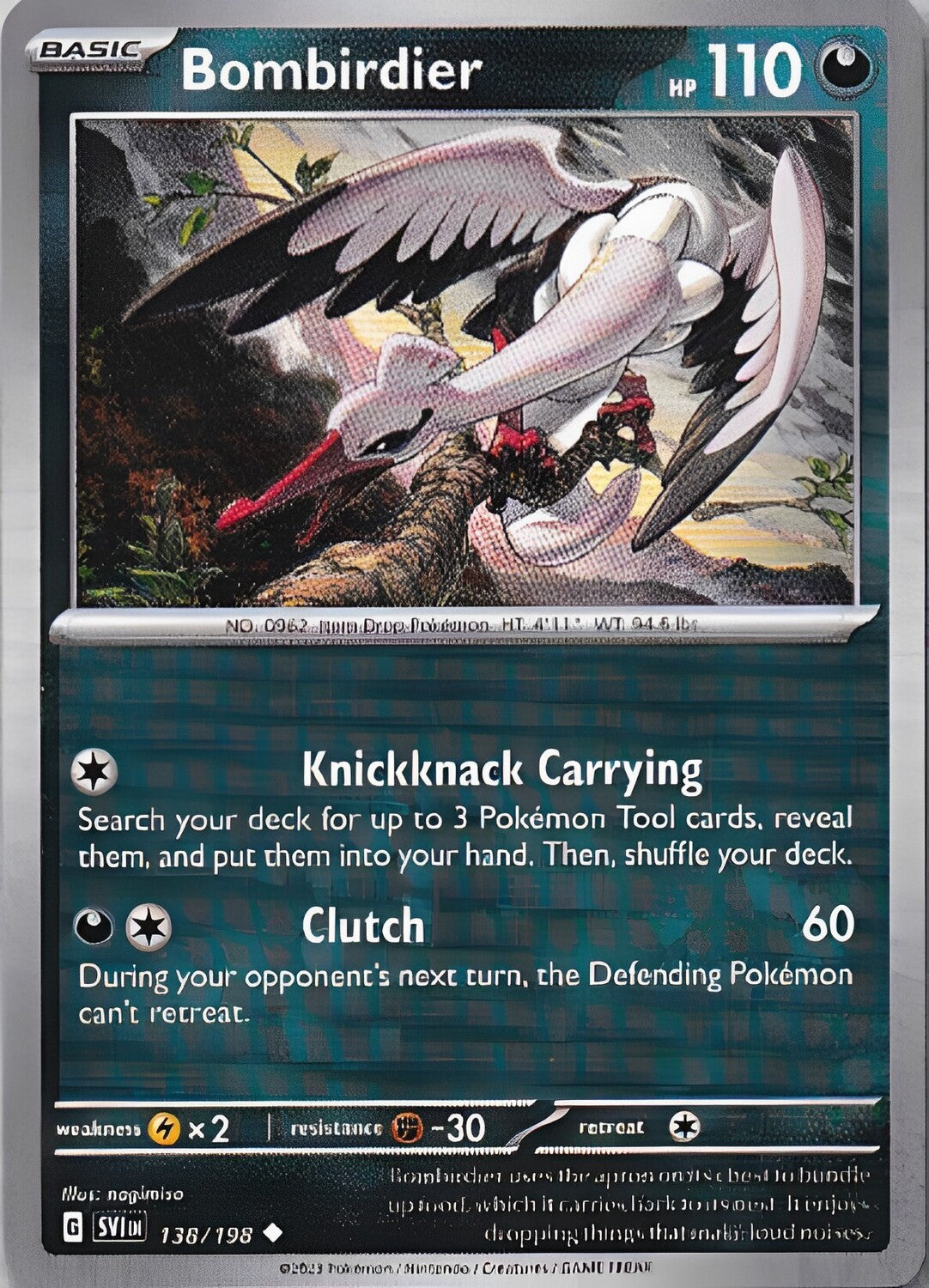 Scarlet & Violet Base Set 138/198 Bombirdier