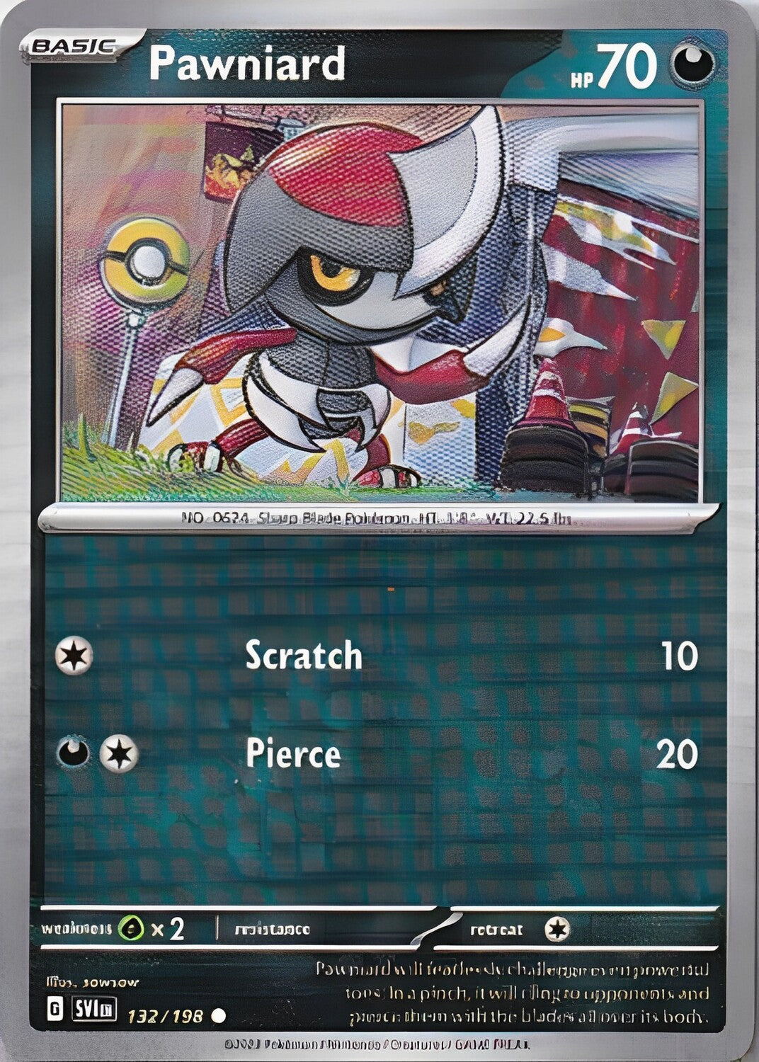 Scarlet & Violet Base Set 132/198 Pawniard