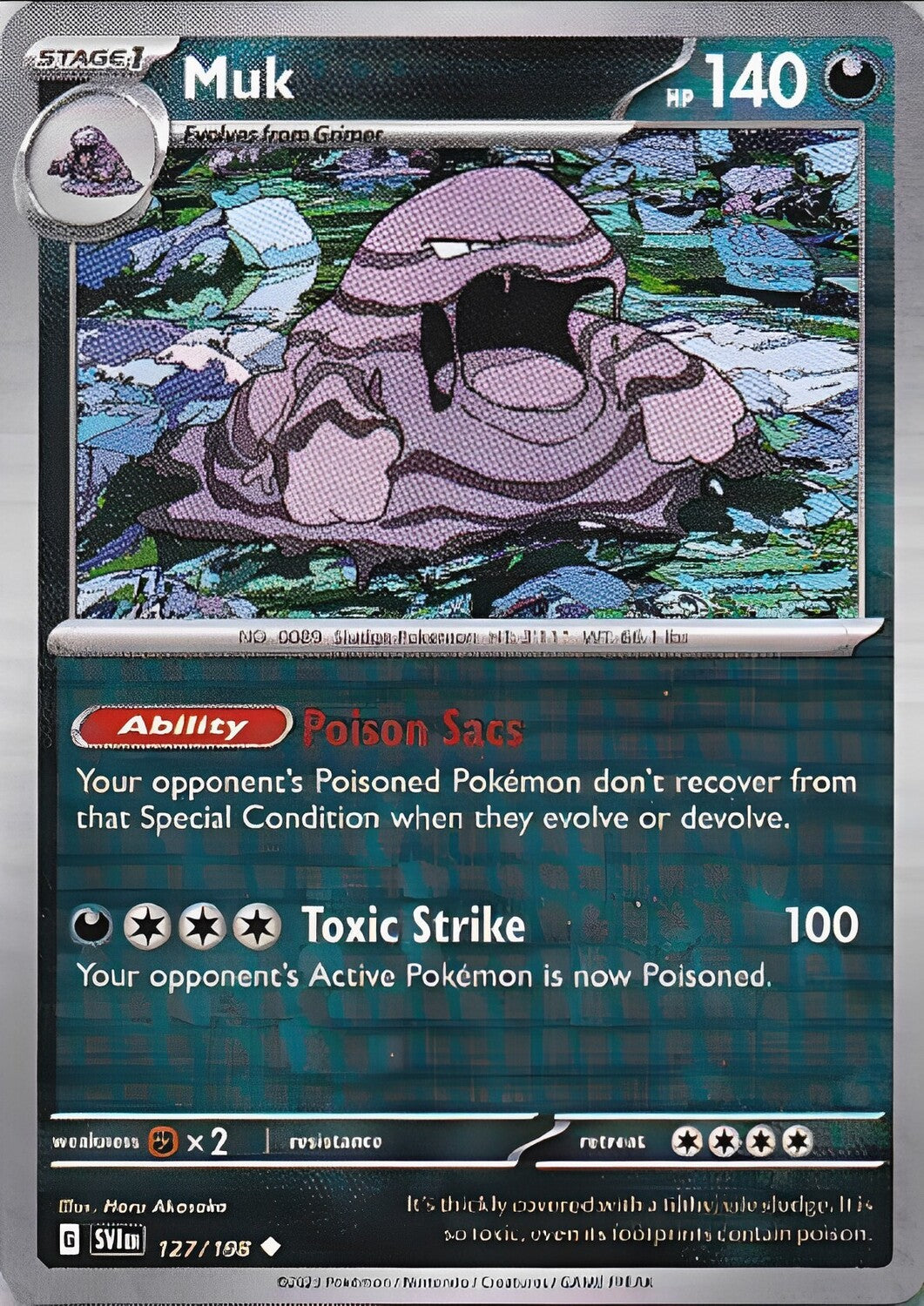 Scarlet & Violet Base Set 127/198 Muk