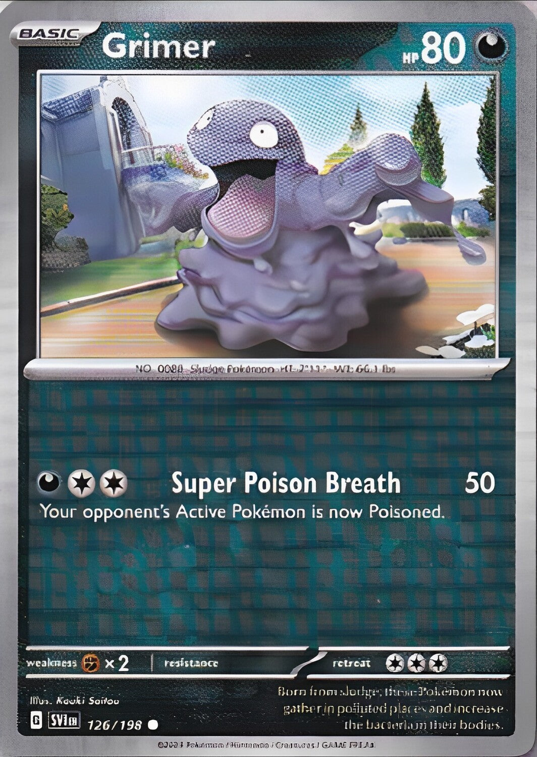 Scarlet & Violet Base Set 126/198 Grimer