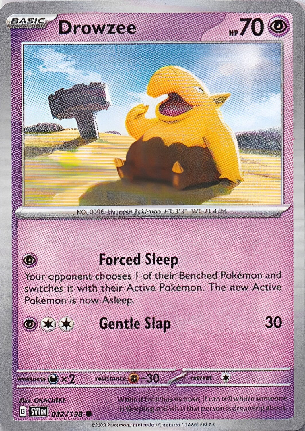 Scarlet & Violet Base Set 082/198 Drowzee