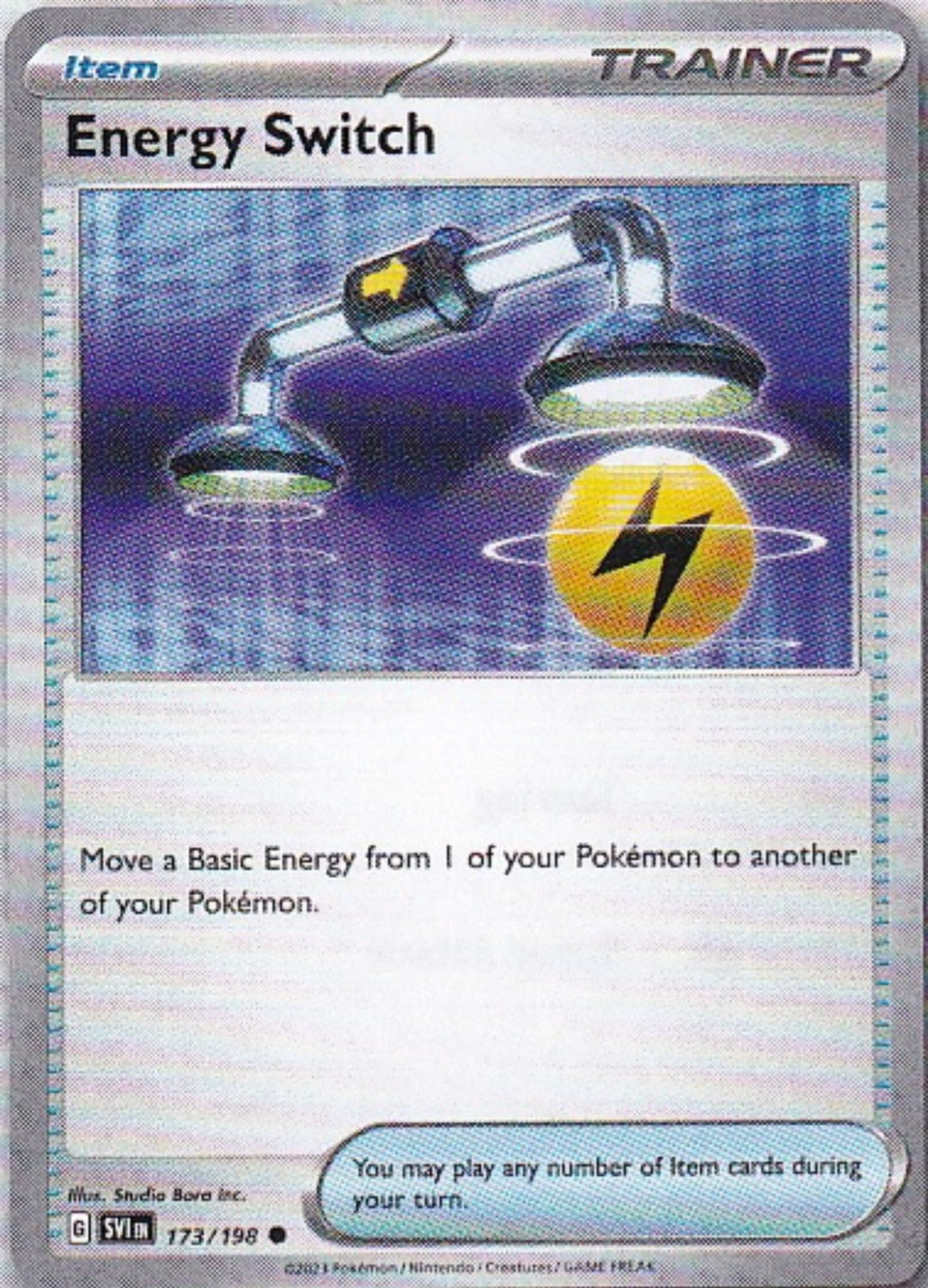 Scarlet & Violet Base Set 173/198 Energy Switch
