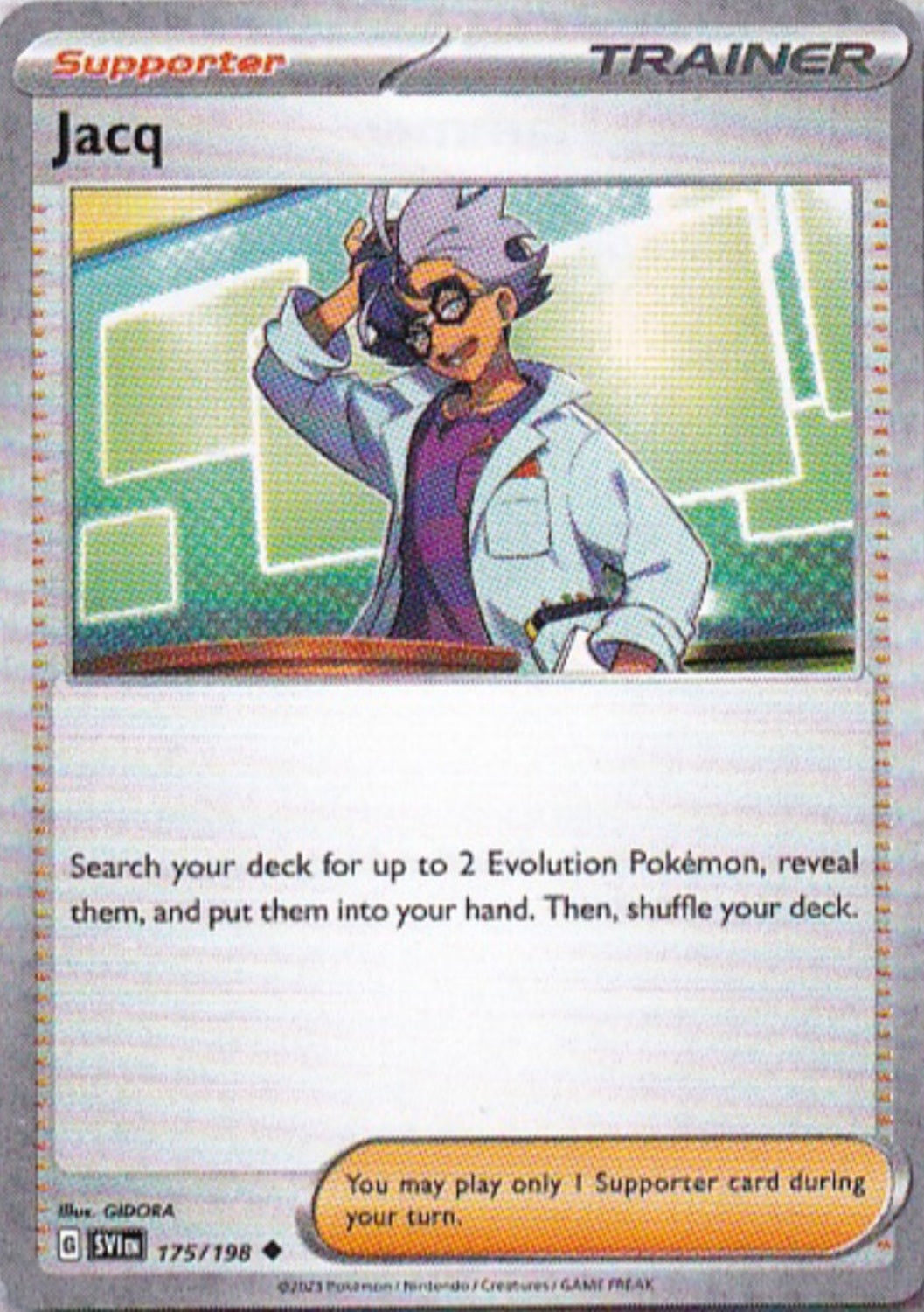 Scarlet & Violet Base Set 175/198 Jacq