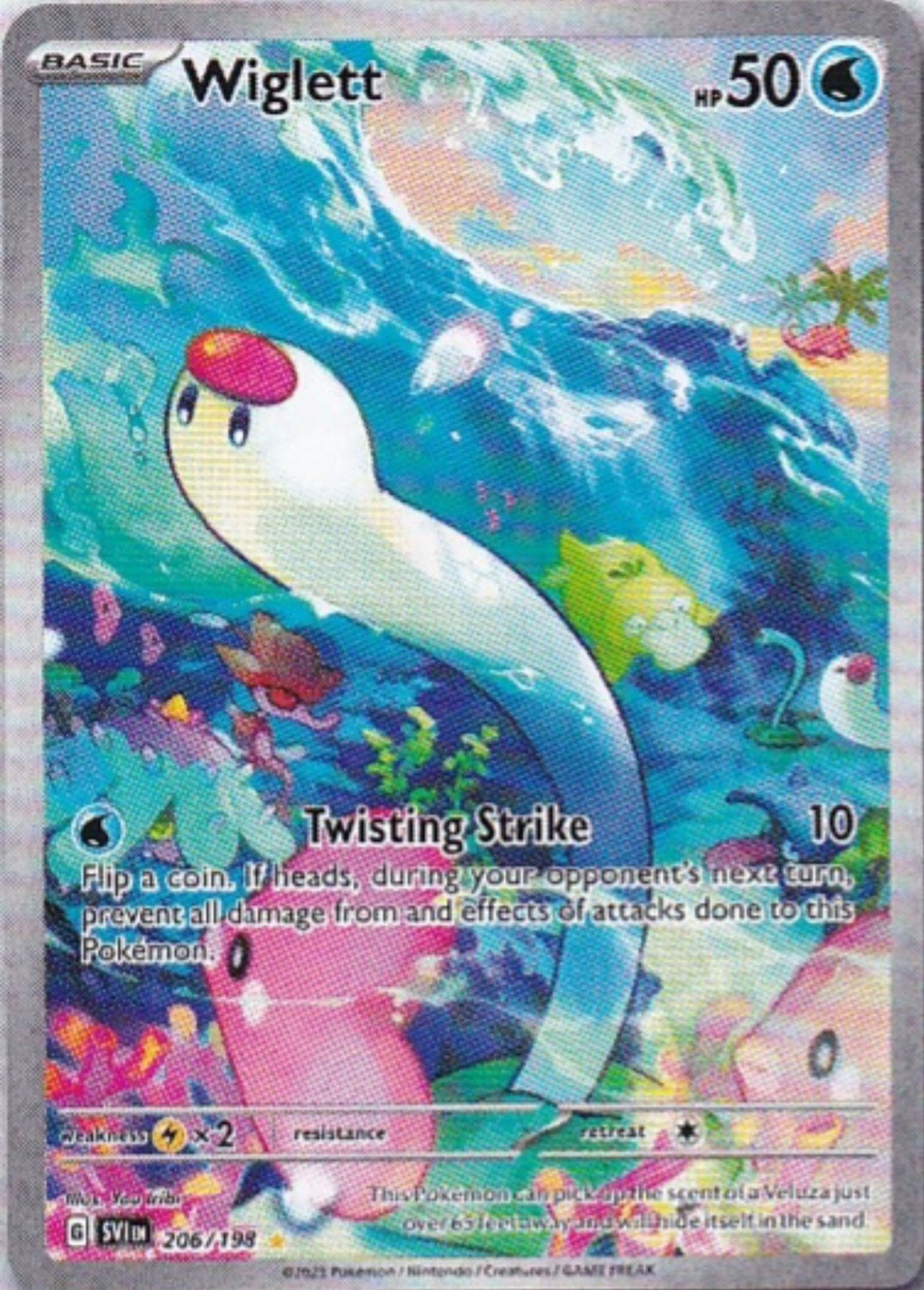 Scarlet & Violet Base Set 206/198 Wiglett