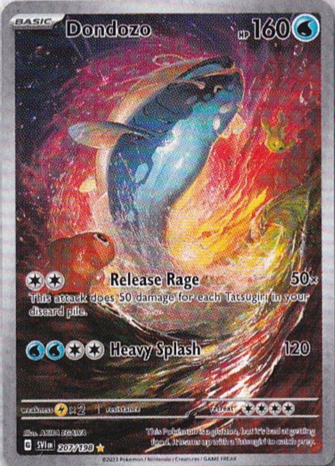 Scarlet & Violet Base Set 207/198 Dondozo