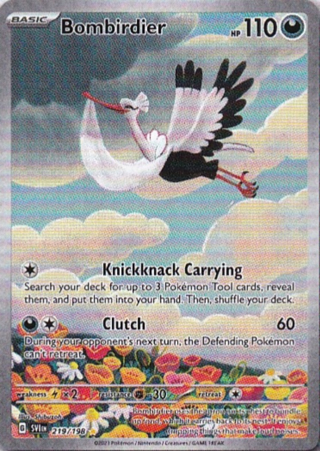 Scarlet & Violet Base Set 219/198 Bombirdier