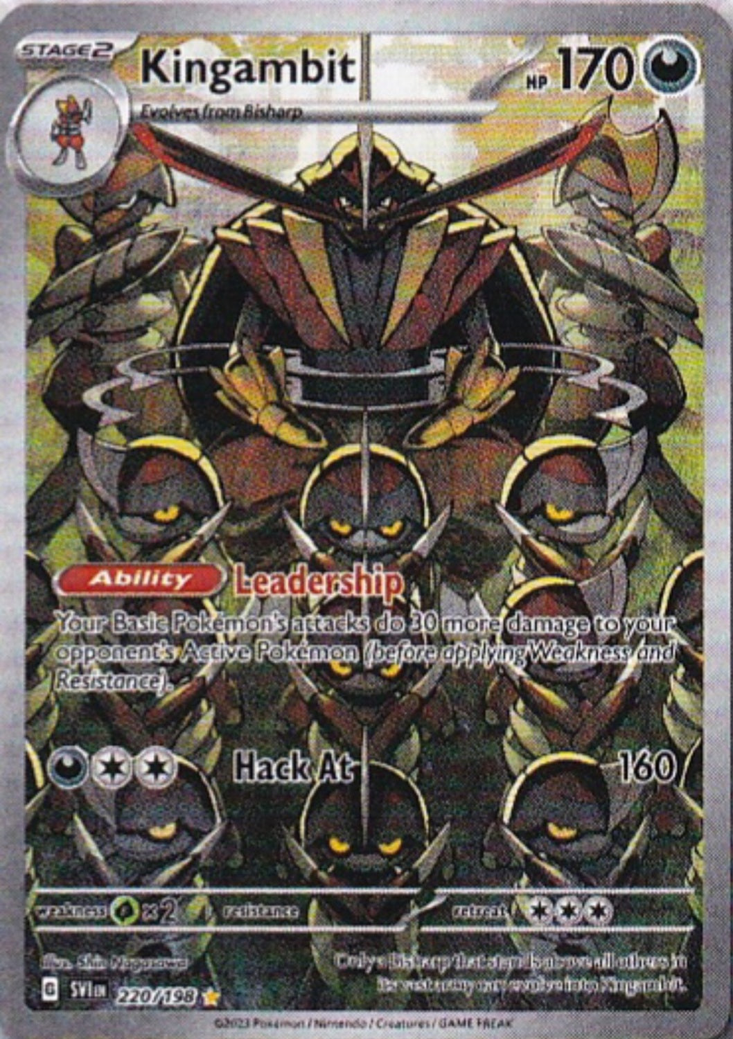 Scarlet & Violet Base Set 220/198 Kingambit