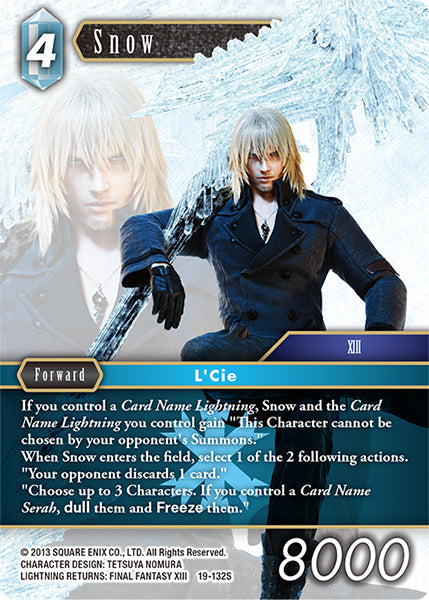 Final Fantasy Opus XIX - 19-132 Snow
