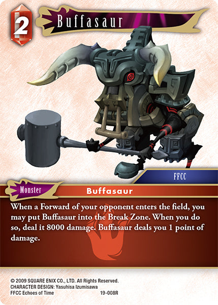 Final Fantasy Opus XIX - 19-008 Buffasaur