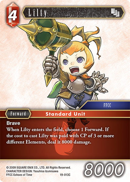 Final Fantasy Opus XIX - 19-013 Lilty