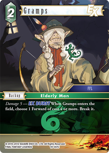 Final Fantasy Opus XIX - 19-047 Gramps