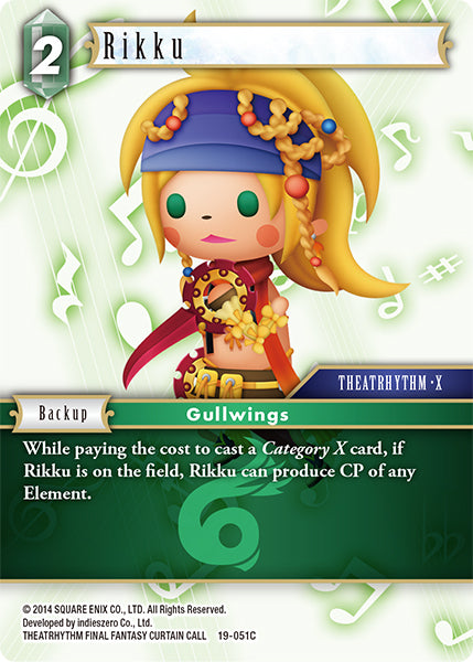 Final Fantasy Opus XIX - 19-051 Rikku