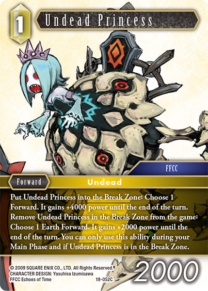 Final Fantasy Opus XIX - 19-052 Undead Princess