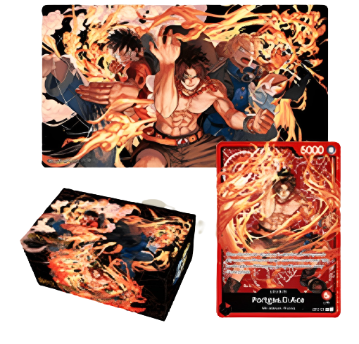 ONE PIECE CARD GAME Special Goods Set Ace/Sabo/Luffy