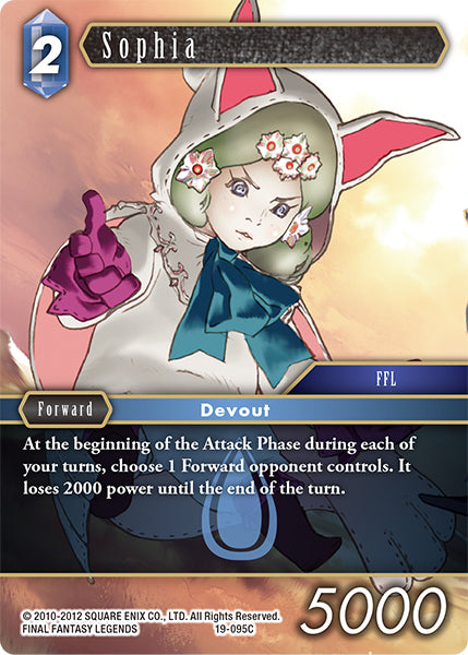 Final Fantasy Opus XIX - 19-095 Sophia