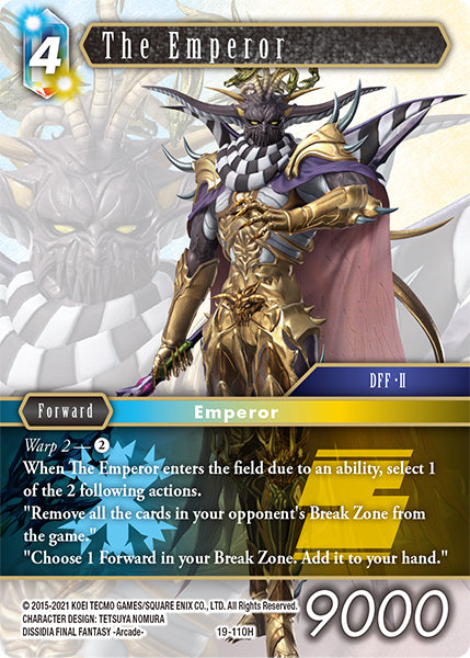 Final Fantasy Opus XIX - 19-110 The Emperor