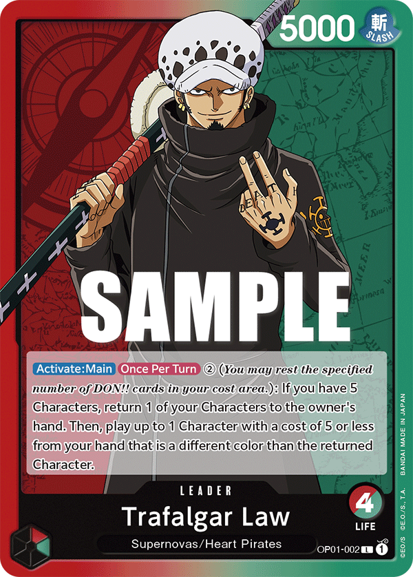 OP01-002 | L | LEADER Trafalgar Law