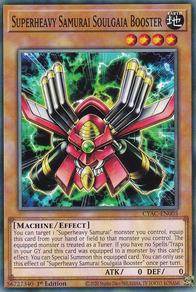 Cyberstorm Access CYAC-EN005 Superheavy Samurai Soulgaia Booster