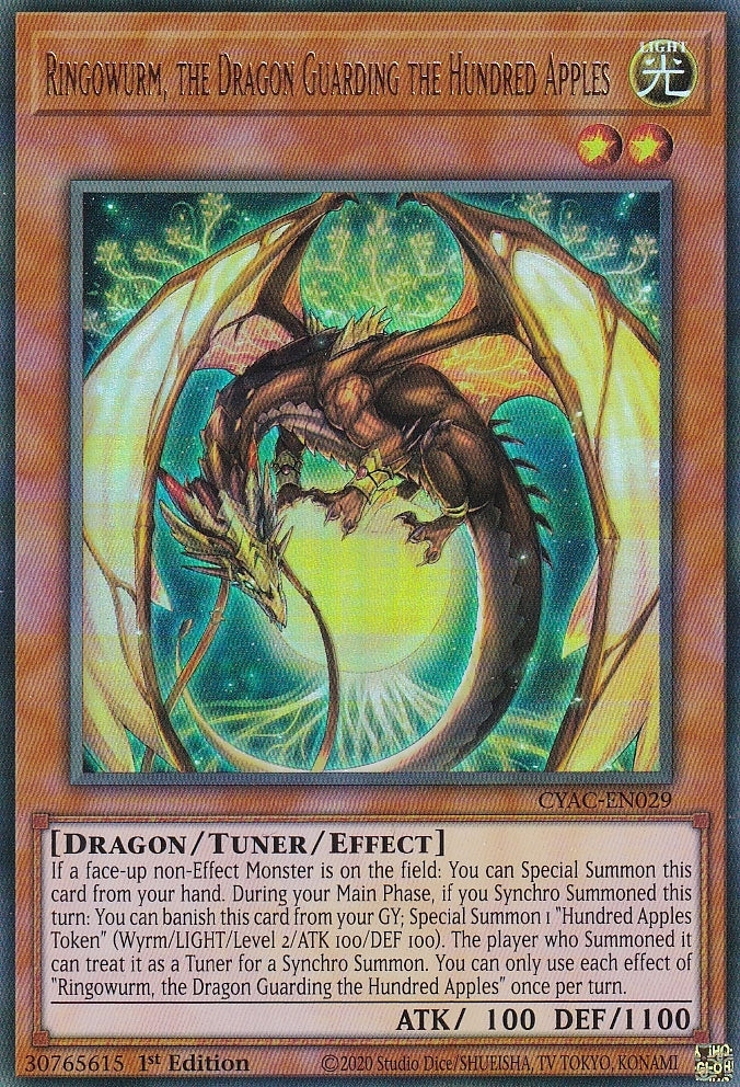 Cyberstorm Access CYAC-EN029 Ringowurm, the Dragon Guarding the Hundred Apples