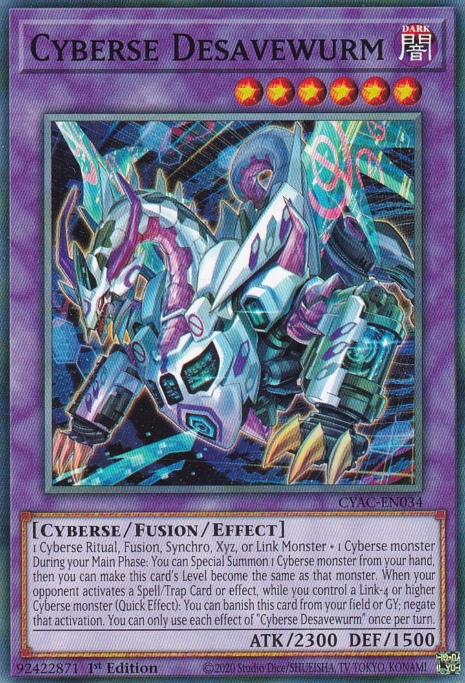 Cyberstorm Access CYAC-EN034 Cyberse Desavewurm