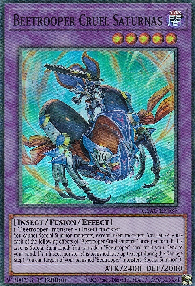 Cyberstorm Access CYAC-EN037 Beetrooper Cruel Saturnas