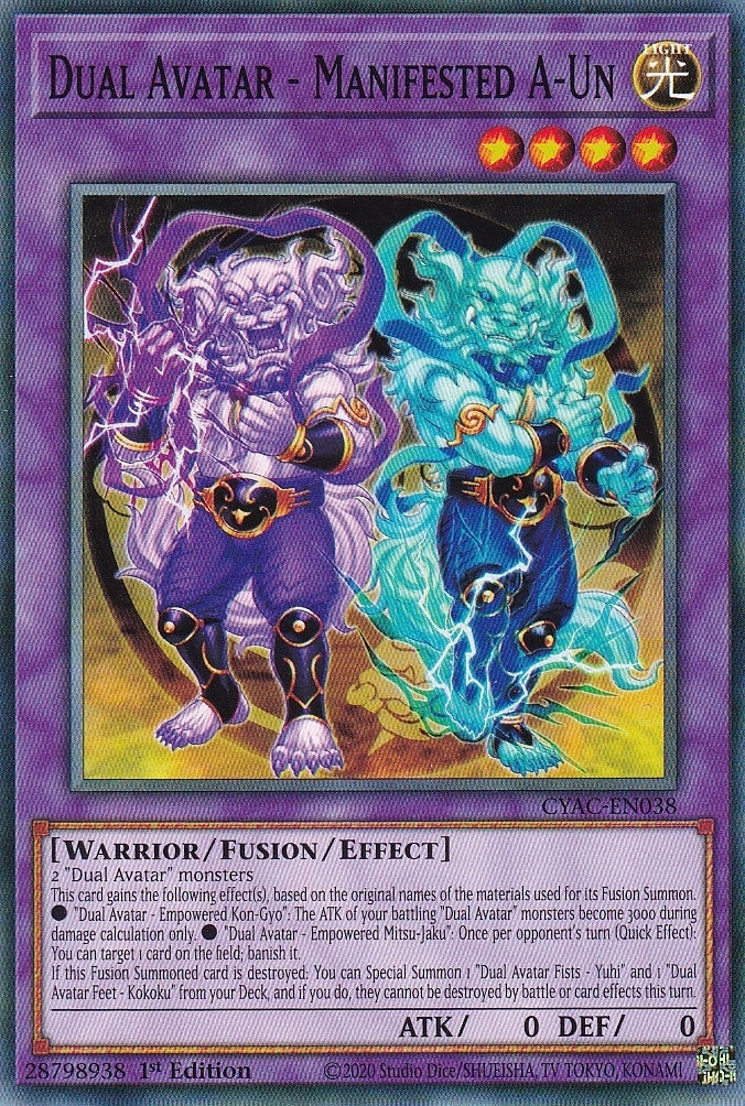 Cyberstorm Access CYAC-EN038 Dual Avatar - Manifested A-Un