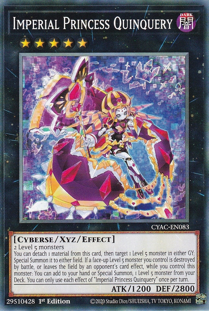 Cyberstorm Access CYAC-EN083 Imperial Princess Quinquery