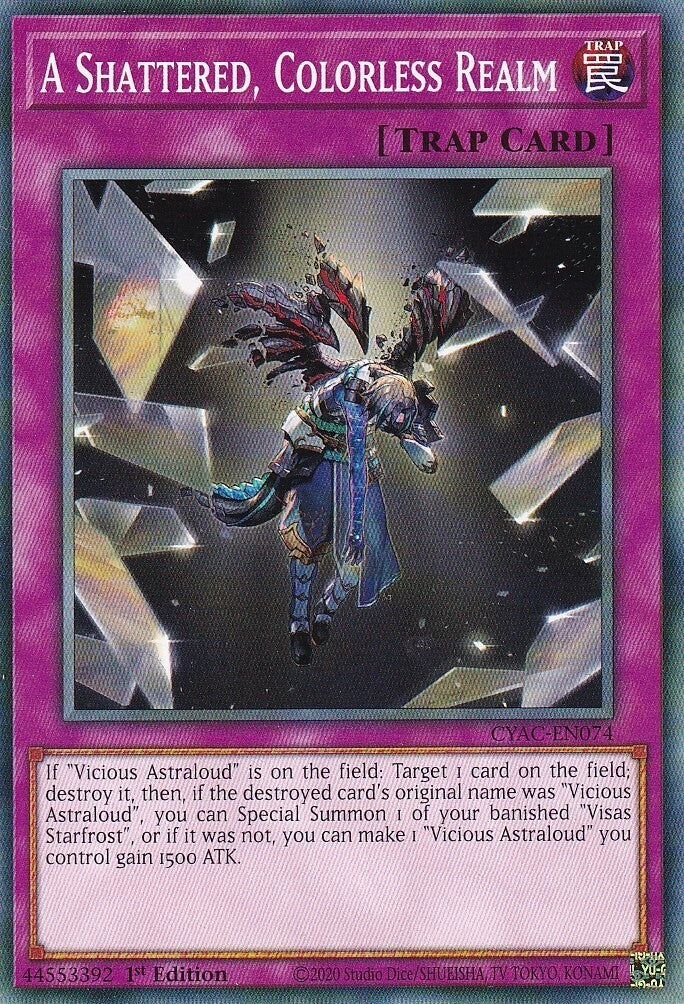 Cyberstorm Access CYAC-EN074 A Shattered, Colorless Realm