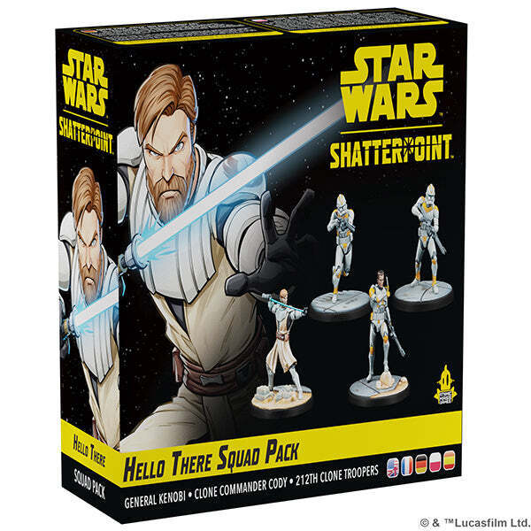 Pre-Order Star Wars Shatterpoint: Hello There (General Kenobi Squad Pack)