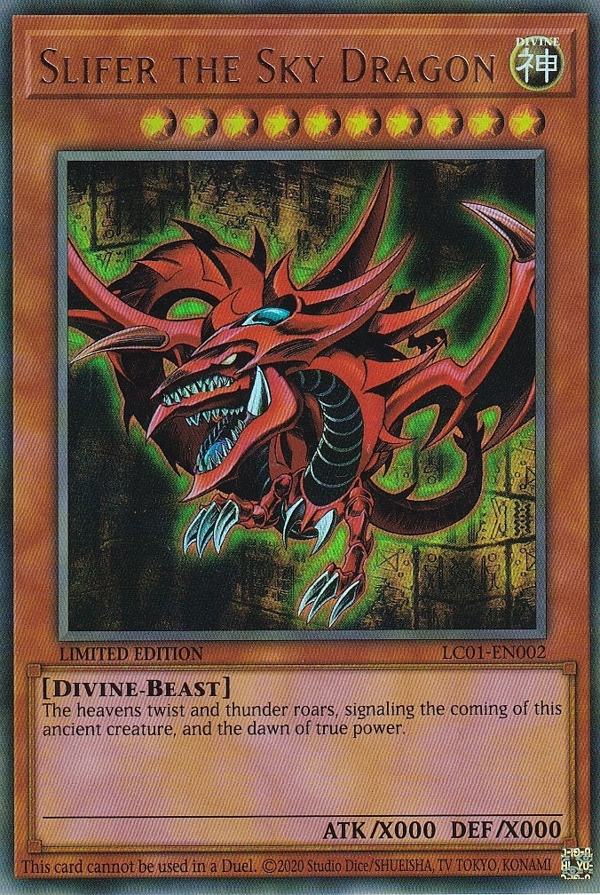 Slifer The Sky Dragon LC01-EN002