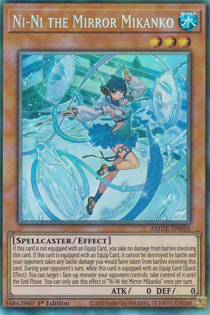 Amazing Defenders AMDE-EN026 Ni-Ni the Mirror Mikanko Collectors Rare