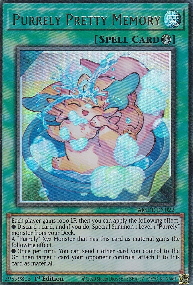 Amazing Defenders AMDE-EN022 Purrely Pretty Memory