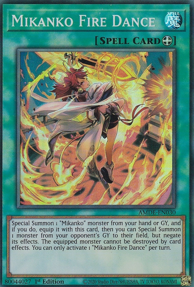 Amazing Defenders AMDE-EN030 Mikanko Fire Dance