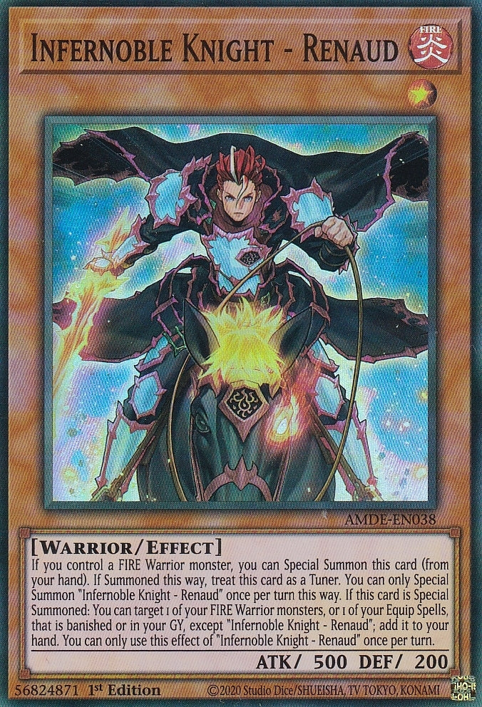 Amazing Defenders AMDE-EN038 Infernoble Knight - Renaud