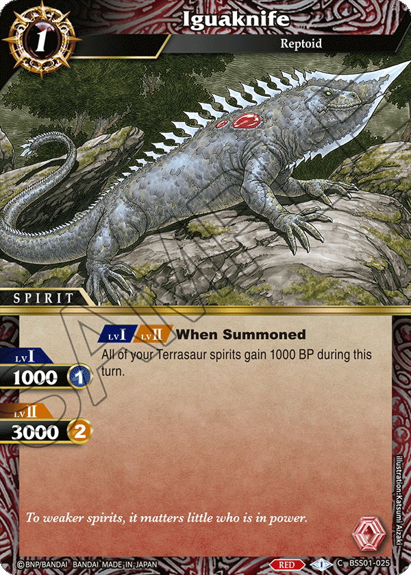 BSS01-025 Iguaknife