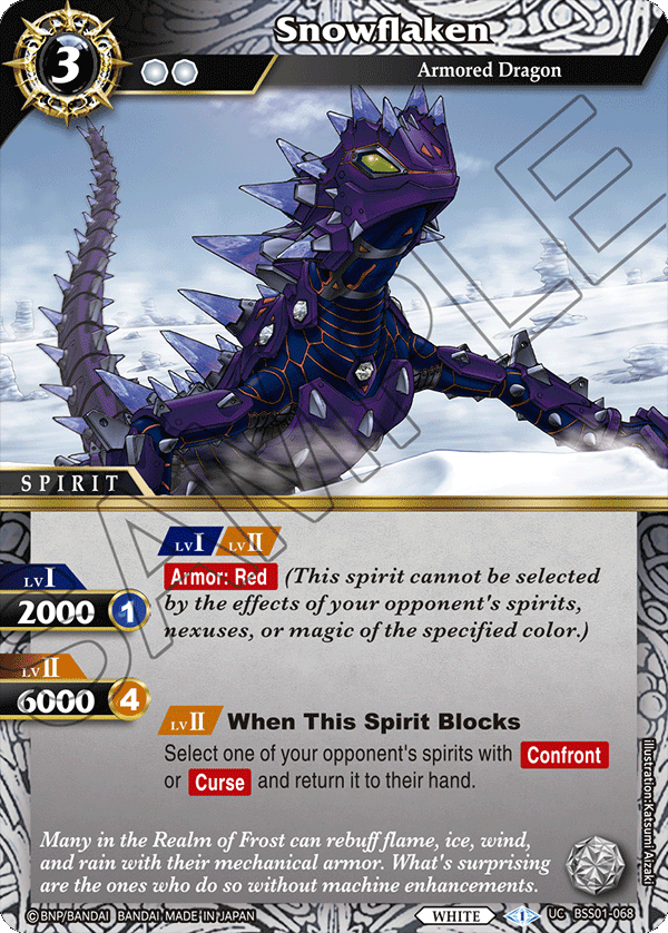 BSS01-068 Snowflaken