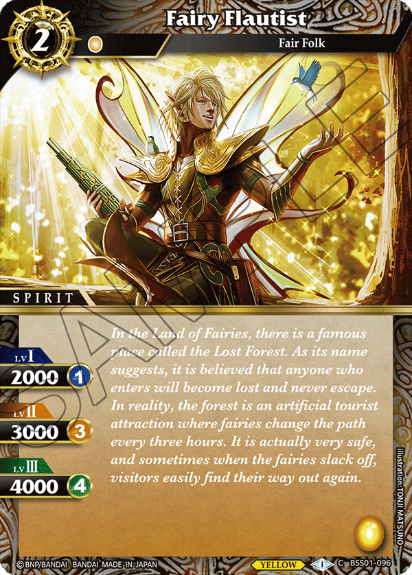 BSS01-096 Fairy Flautist