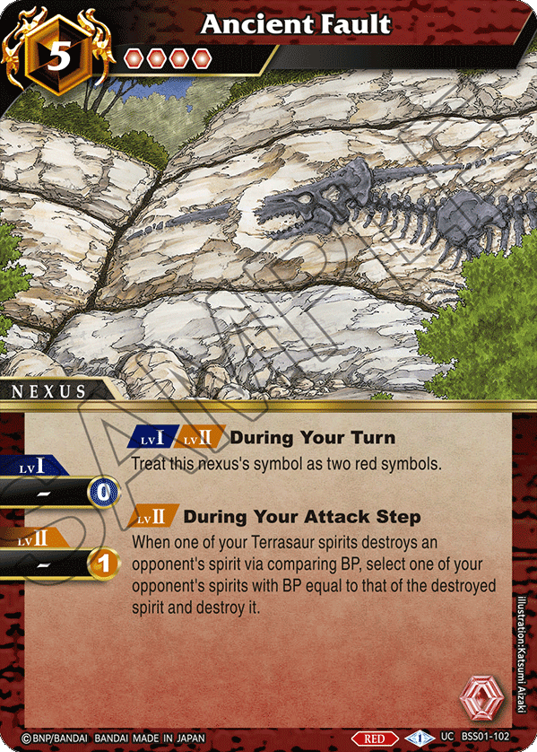 BSS01-102 Ancient Fault