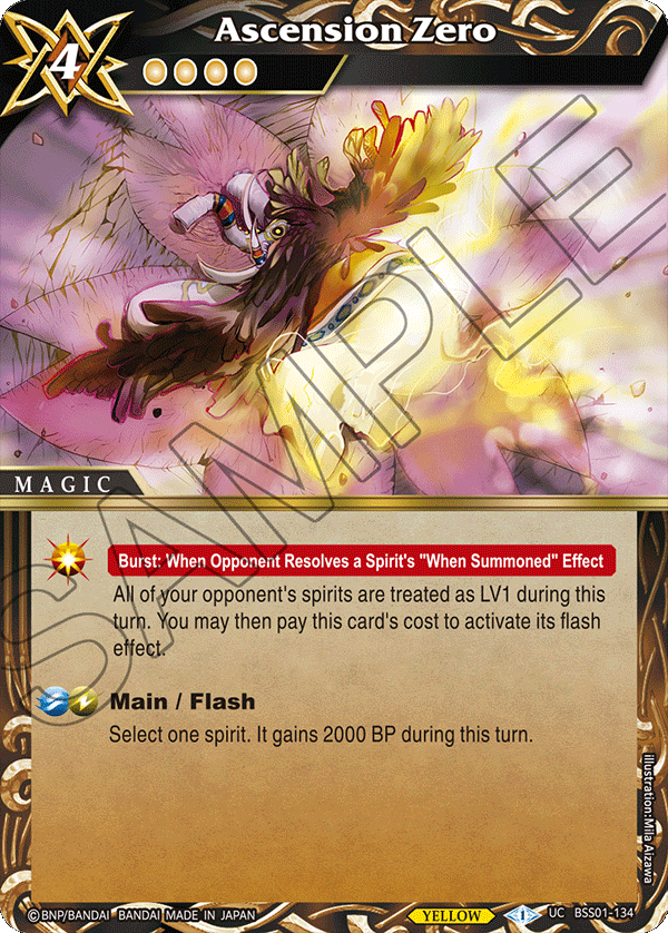 BSS01-134 Ascension Zero