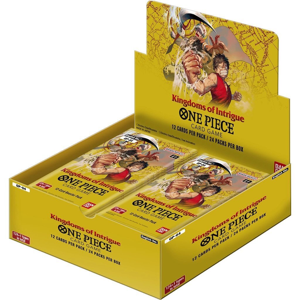 One Piece Card Game - Kingdoms of Intrigue Display OP-04