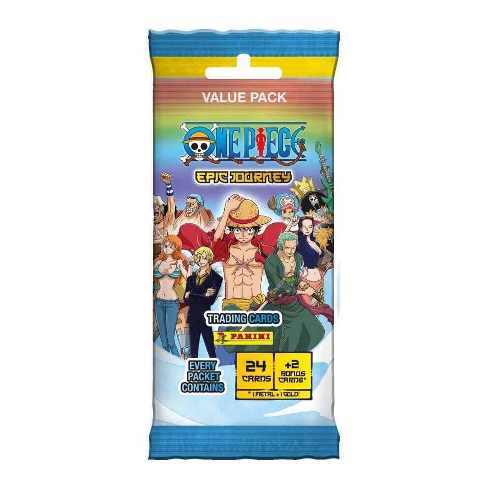 One Piece Trading Cards Epic Journey Value Pack Display
