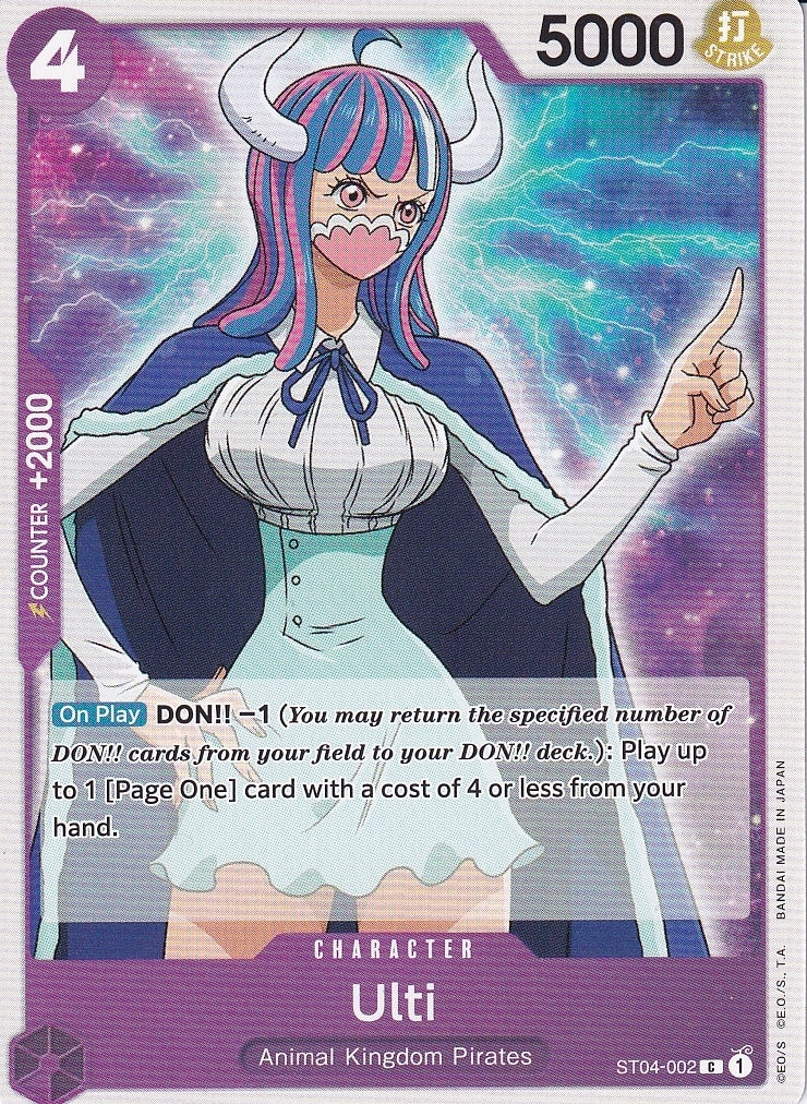 ST04-002 CHARACTER Ulti