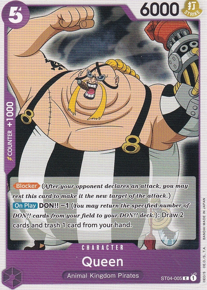 ST04-005 CHARACTER Queen