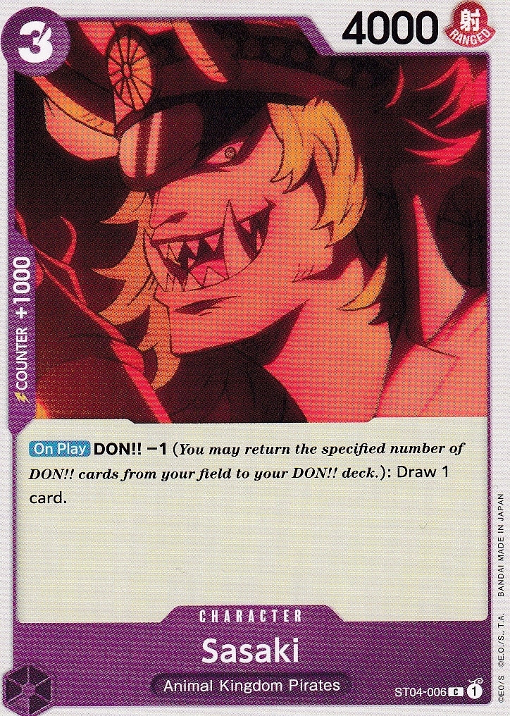 ST04-006 CHARACTER Sasaki
