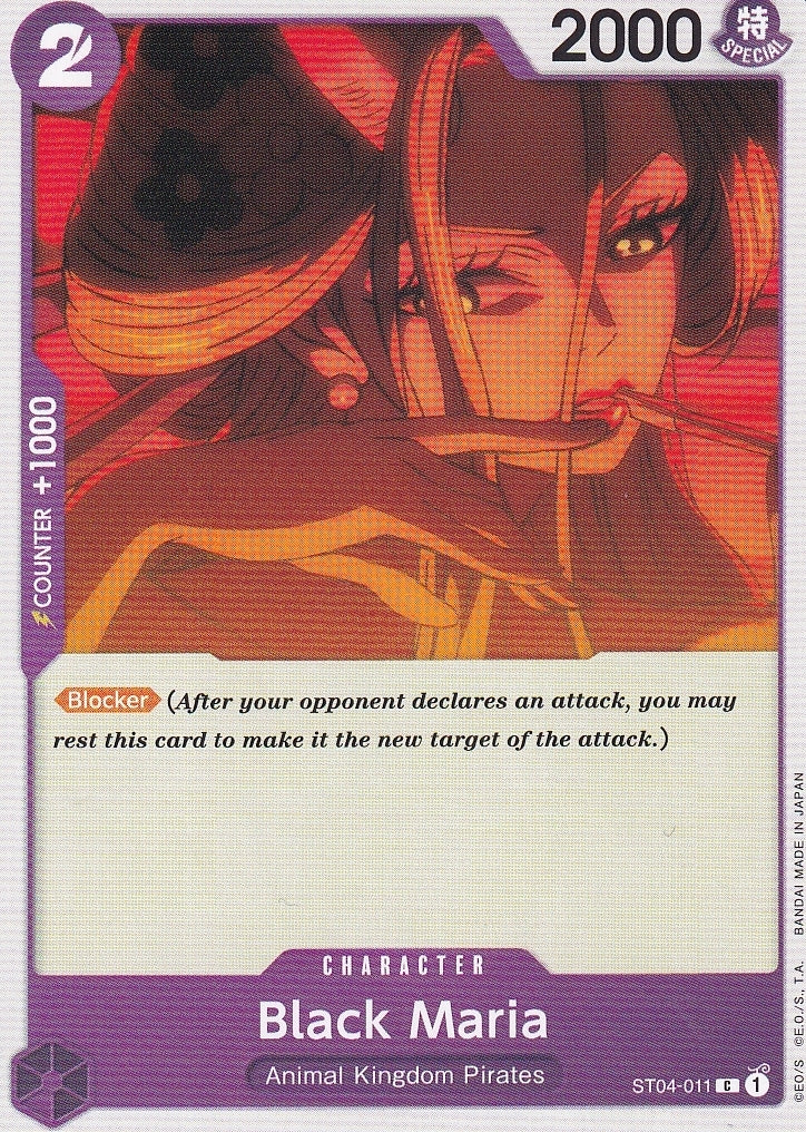 ST04-011 CHARACTER Black Maria